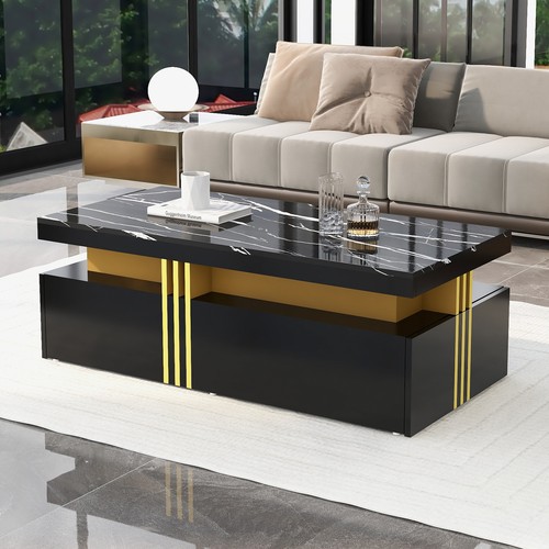 Couchtisch mit schubladen - couchtisch,