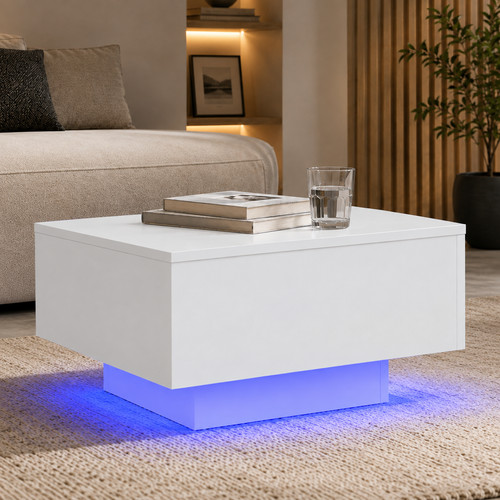 Led couchtisch sofatisch - led,