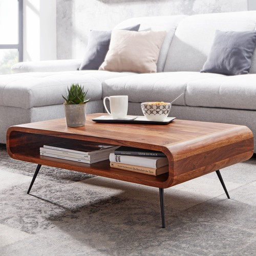 Finebuy couchtisch sheesham - couchtisch,
