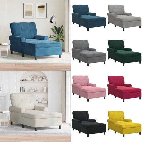 Lounge liege mit kissen - mit, samt