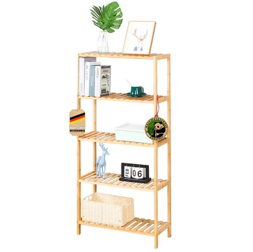 Bambus standregal holzregal - bambus-standregal,