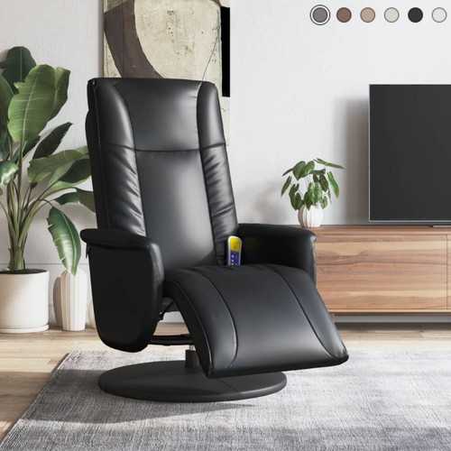 Massagesessel mit fußteil - massagesessel,