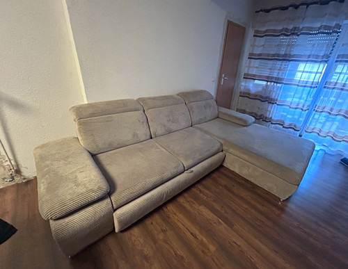 Ecksofa beige bedford - ecksofa, cord