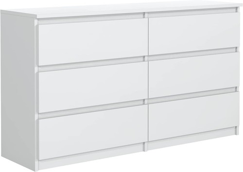 Kommode weiss matt mit - kommode, 6
