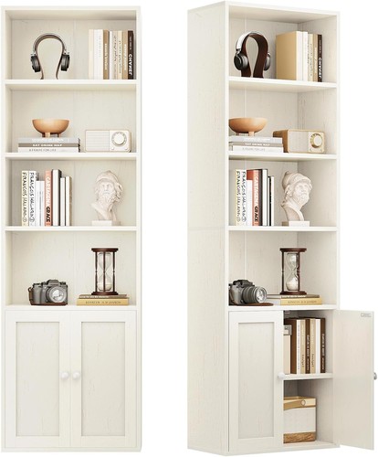 Bücherregal mit türen - bücherregal, 6