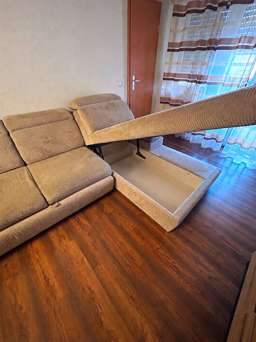 Ecksofa beige bedford - ecksofa, cord